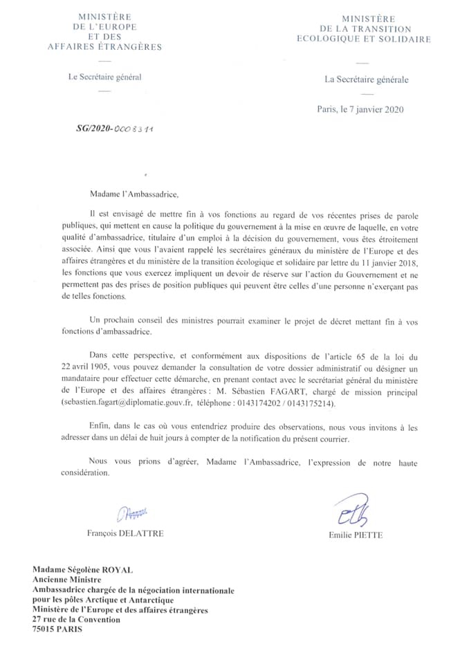 la lettre patriote